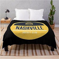 Art Nashville Predators Throw Blanket