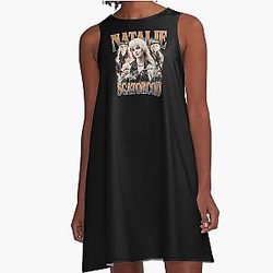 Vintage Natalie Scatorcchio Yellowjackets A-Line Dress
