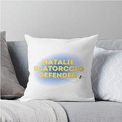 Natalie Scatocco Defender Throw Pillow