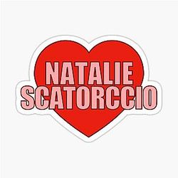 Natalie Scatoria Heart Sticker