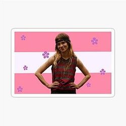 Natalie Scatorce Sapphic Flag Sticker
