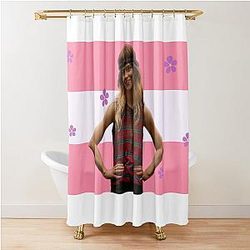 Natalie Scatorchio Sapphic Flag Shower Curtain