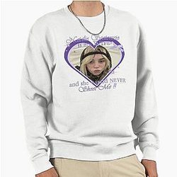 Natalie Scatorchio is my wife and she would never shoot me Pullover Sweatshirt