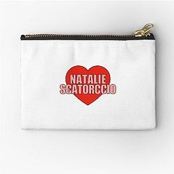 Natalie Scatcio Heart Zipper Pouch