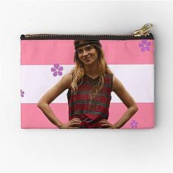 Natalie Scatorce Sapphic Flag Zipper Pouch