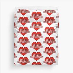 Natalie Scatorce Heart Duvet Cover