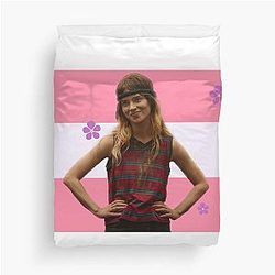 Natalie Scatorcic Sapphic Duvet Cover