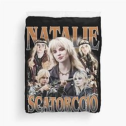 Vintage Natalie Scatorce Yellowjackets Duvet Cover