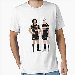 Jerome Luai and Nathan Cleary Penrith Panthers NRL T-Shirt