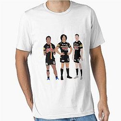 Brian To'o, Jarome Luai and Nathan Cleary Penrith Panthers NRL Essential T-Shirt