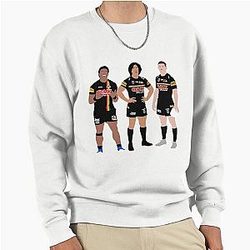 Brian To'o, Jarome Luai, Nathan Cleary Penrith Panthers NRL Pullover Sweatshirt