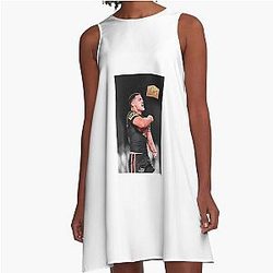 Nathan Cleary Signature Tee NRL Panthers A-Line Dress