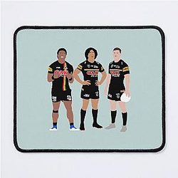 Brian To'o, Jarome Luai & Nathan Cleary Penrith Panthers NRL Mouse Pad
