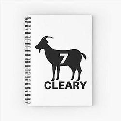 Nathan Cleary the Penrith Panthers Spiral Notebook