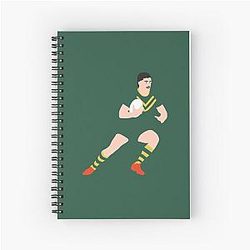Nathan Cleary NRL Kangaroo Spiral Notebook