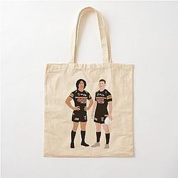 Jarome Luai and Nathan Cleary Penrith Panthers NRL Cotton Tote Bag