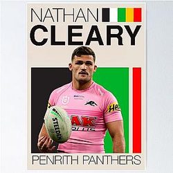 Penrith Panthers Nathan Cleary Poster