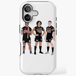 Brian To'o, Jarome Luai & Nathan Cleary Penrith Panthers NRL iPhone Tough Case