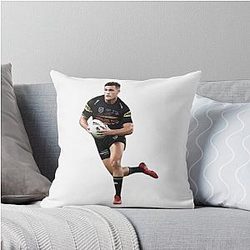 Nathan Cleary Penrith Panthers Throw Pillow