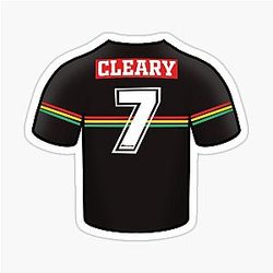 Nathan Cleary Panthers Jersey Penrith Rugby League Sticker