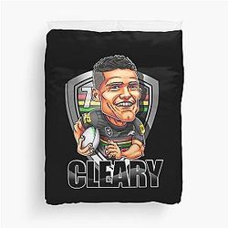 Nathan Cleary Penrith Panthers Unique artwork by Brocker Duvet Cover