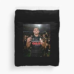 Nathan Cleary three-peat Panthers Duvet Cover