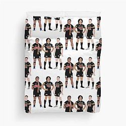 Brian To'o Jarome Luai Nathan Cleary Penrith Panthers NRL Duvet Cover