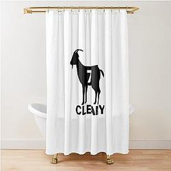 Nathan Cleary the GOAT Penrith Panthers Shower Curtain