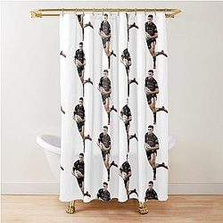 Nathan Cleary Penrith Panther Shower Curtain