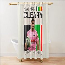Penrith Panthers Nathan Cleary Shower Curtain