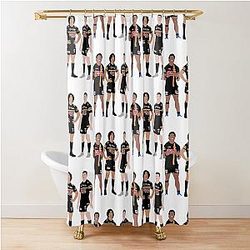 Brian To'o Jarome Luai & Nathan Cleary Penrith Panthers NRL Shower Curtain