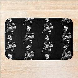 Nathan Cleary Panthers NRL Black and White Bath Mat