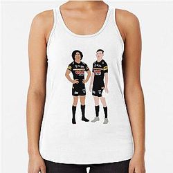 Jarome Luai and Nathan Cleary Penrith Panthers NRL Tank Top