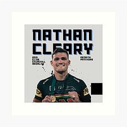 Nathan Cleary Clive Churchill Medalist Art Print