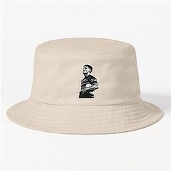 Nathan Cleary Panthers NRL Black and White Posterised Bucket Hat