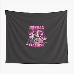 Nathan Fielder 90s Vintage Bootleg Tapestry