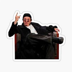 Nathan Fielder Hood Rat Sticker