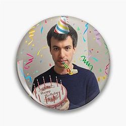 Nathan Fielder Birthday Pin