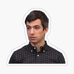 Nathan For You with Nathan Fielder Sticker