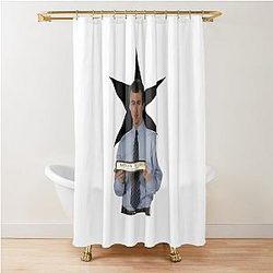 Nathan Fielder Fan Art Shower Curtain