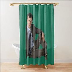 Nathan Fielder Posing Shower Curtain