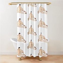 Nathan Fielder Thirst Trap Shower Curtain