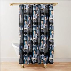 Nathan Fielder Vintage Shower Curtain