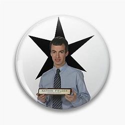 Nathan Fielder Fan Art Pin