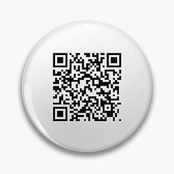 Nathan Fielder Dancing to Hips Lie QR Code Pin