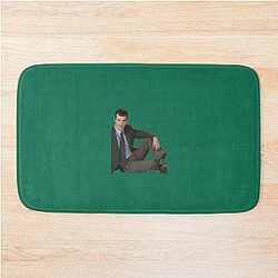 Nathan Fielder Posing Bath Mat