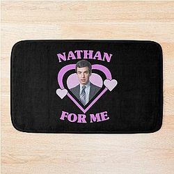 Nathan Fielder for Me Bath Mat