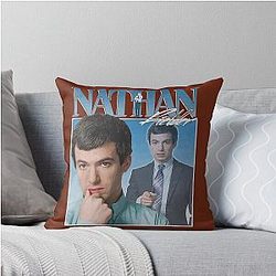 Nathan Fielder 90s Throw Pillow