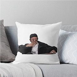 Nathan Fielder on Jimmy Kimmel Throw Pillow