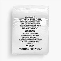 Nathan Fielder - Nathan For You Monologue Cover